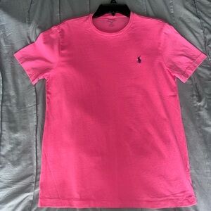 Polo by Ralph Lauren Vibrant Pink Short Sleeve Tee